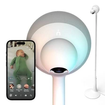 AuraSafe HD Video Baby Monitor with App