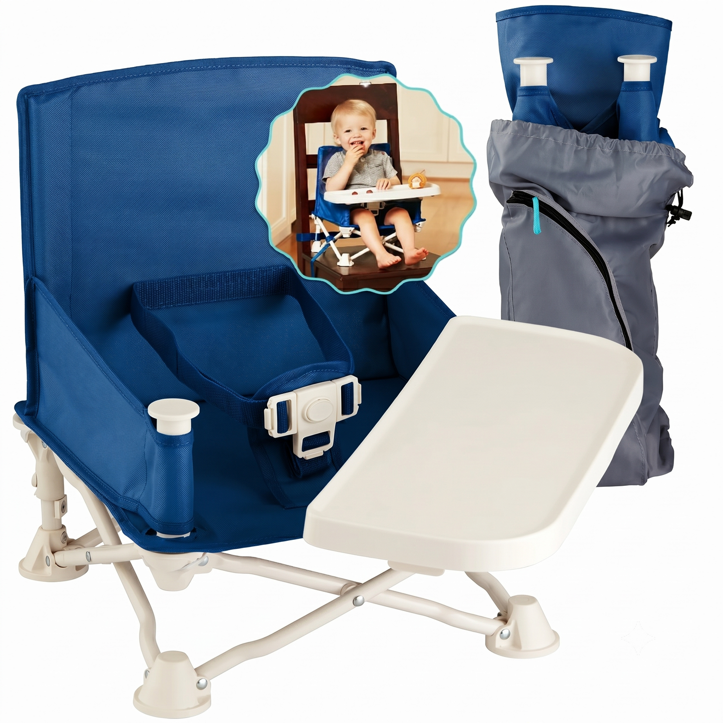 Convertible High Chair Booster